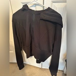 Cropped Zip-Up Activewear Jacket, cropped
